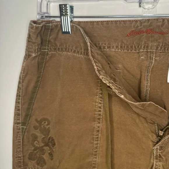 VTG Retro Eddie Bauer women’s brown pants 100% cotton - Picture 11 of 16